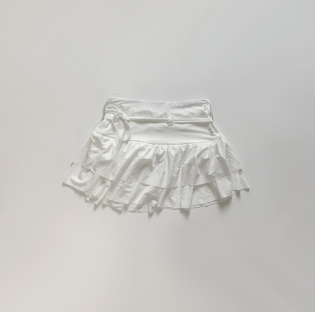 named strap frill skirt (3color)