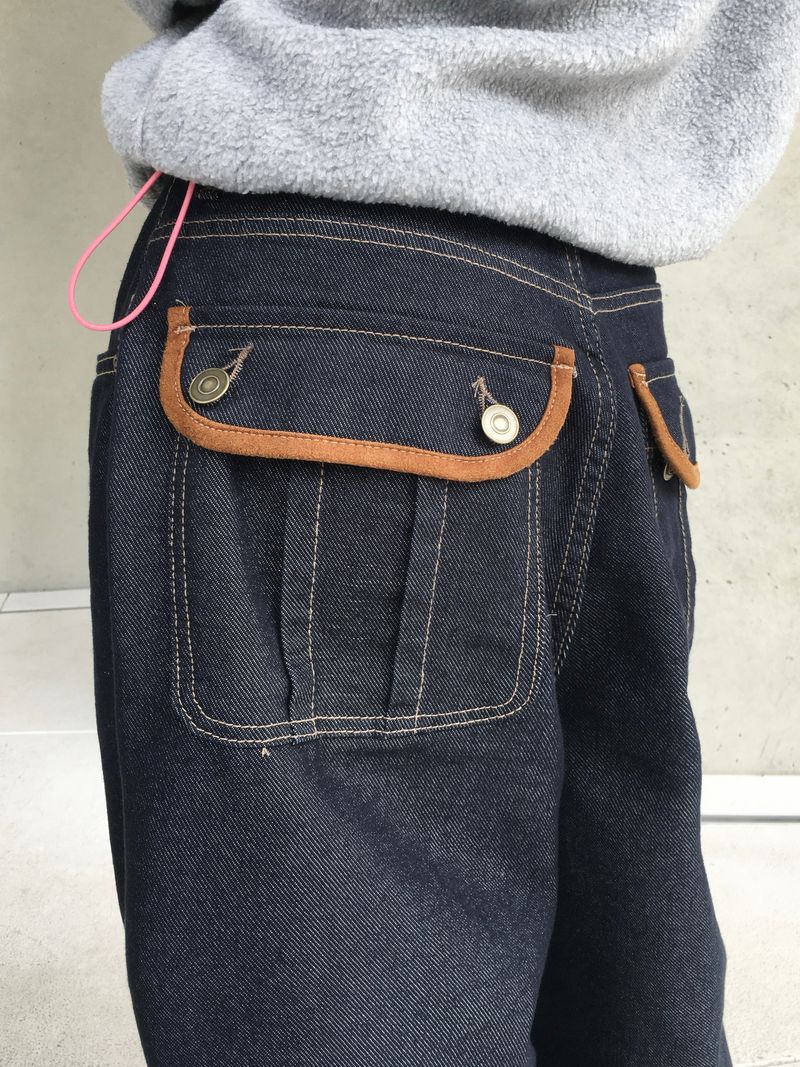 Repocket Non-Fade Balloon Denim (1c)