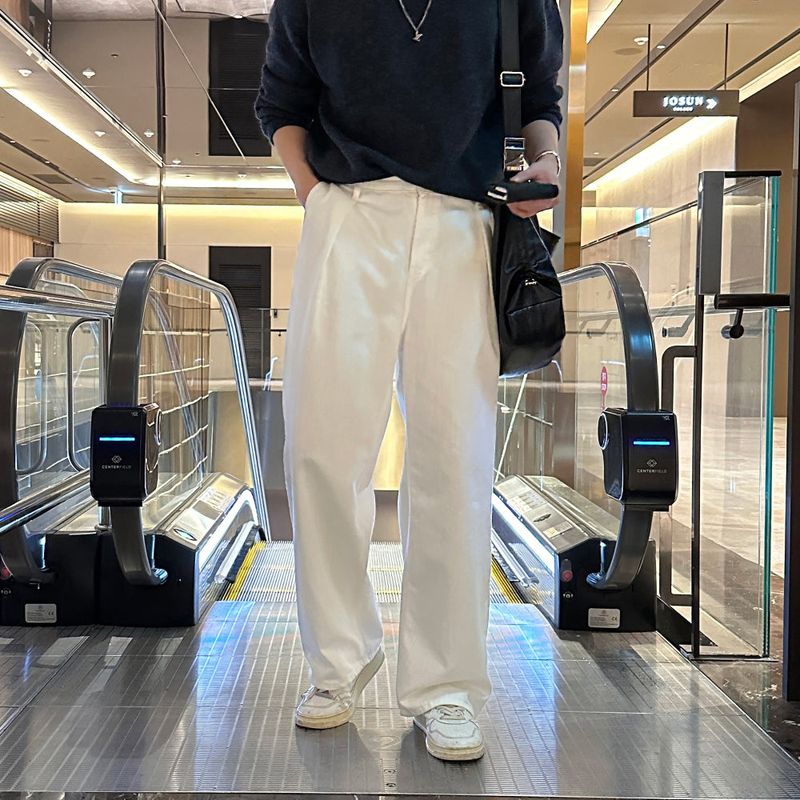 lemenne（ルメンヌ）の「LMN Furnace Pintuck Wide Half-Banding Denim Pants (3 colors)（Pants）」