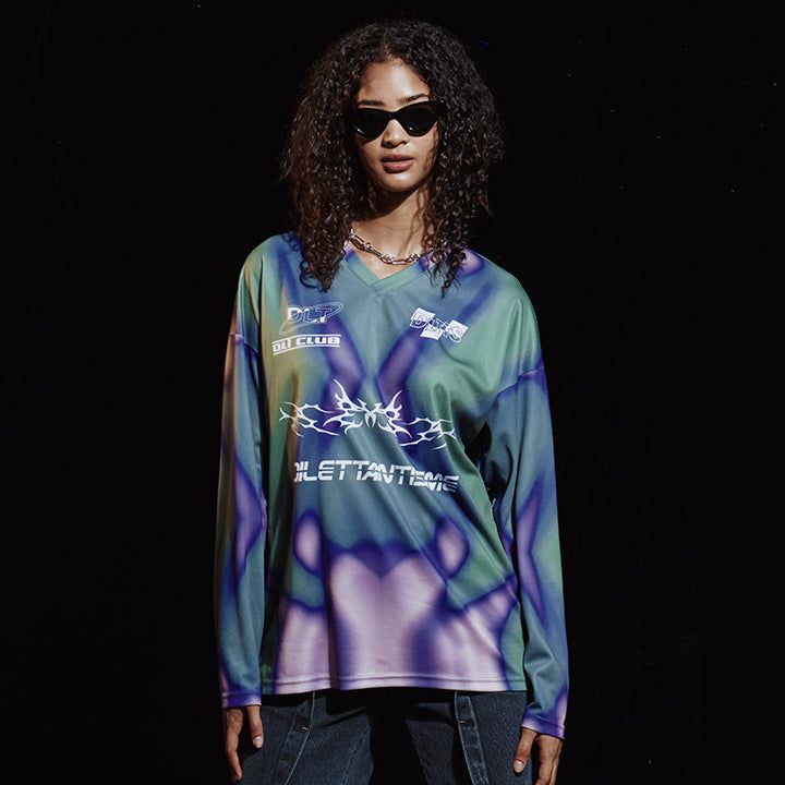 DILETTANTISME（ディレッタンティズム）の「スポーツフットボールジャージTシャツ（トップス）」