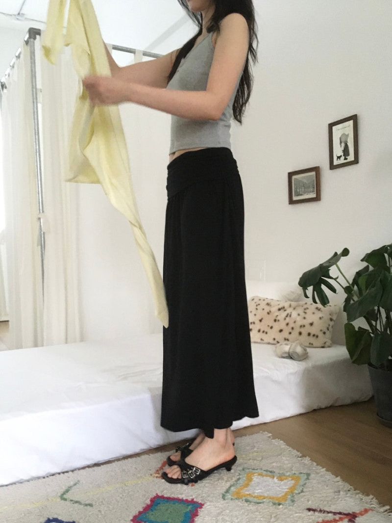 Belt open-toe heels