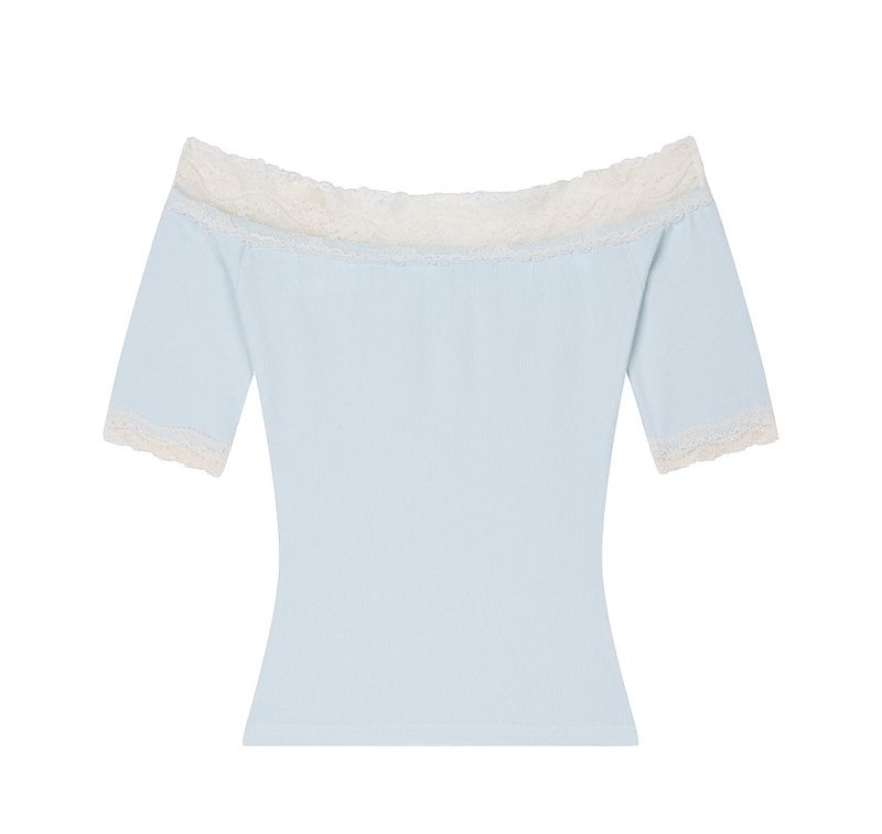 [MADE] Blair Lace Off-Shoulder Top