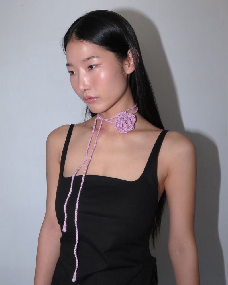 Organic Rose Necklace