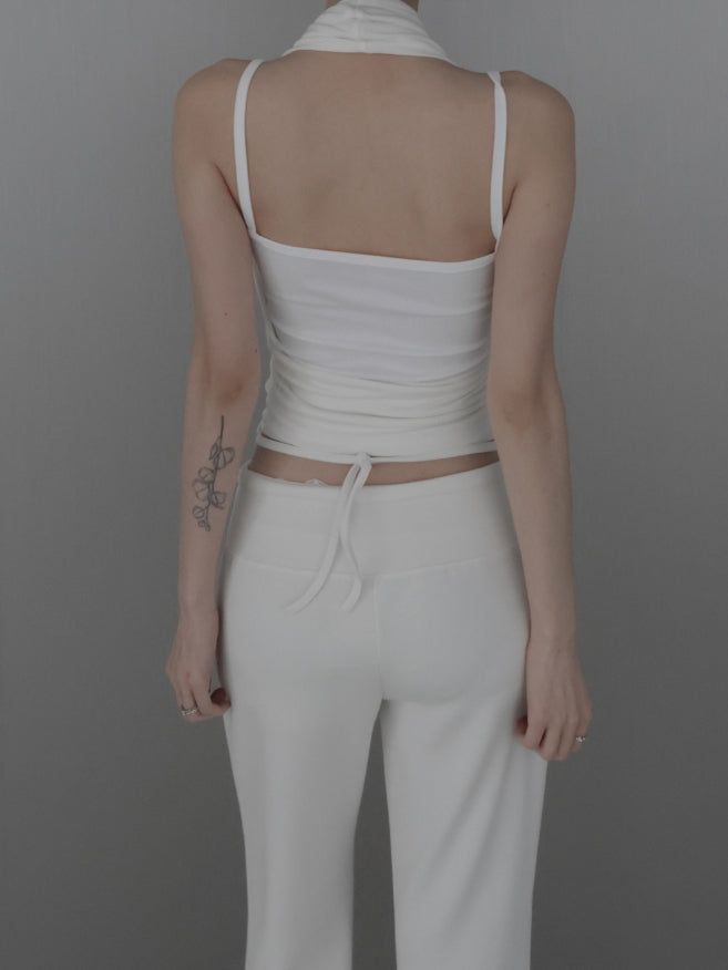 Lua Button Halter Top