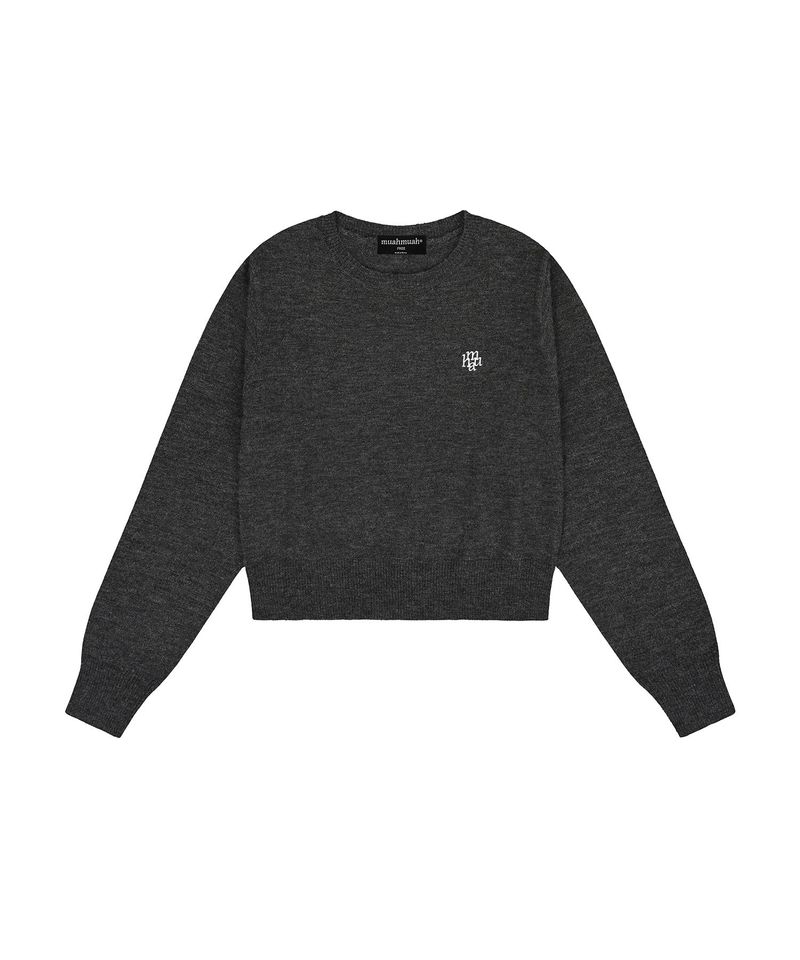 STITCH LOGO BASIC KNIT