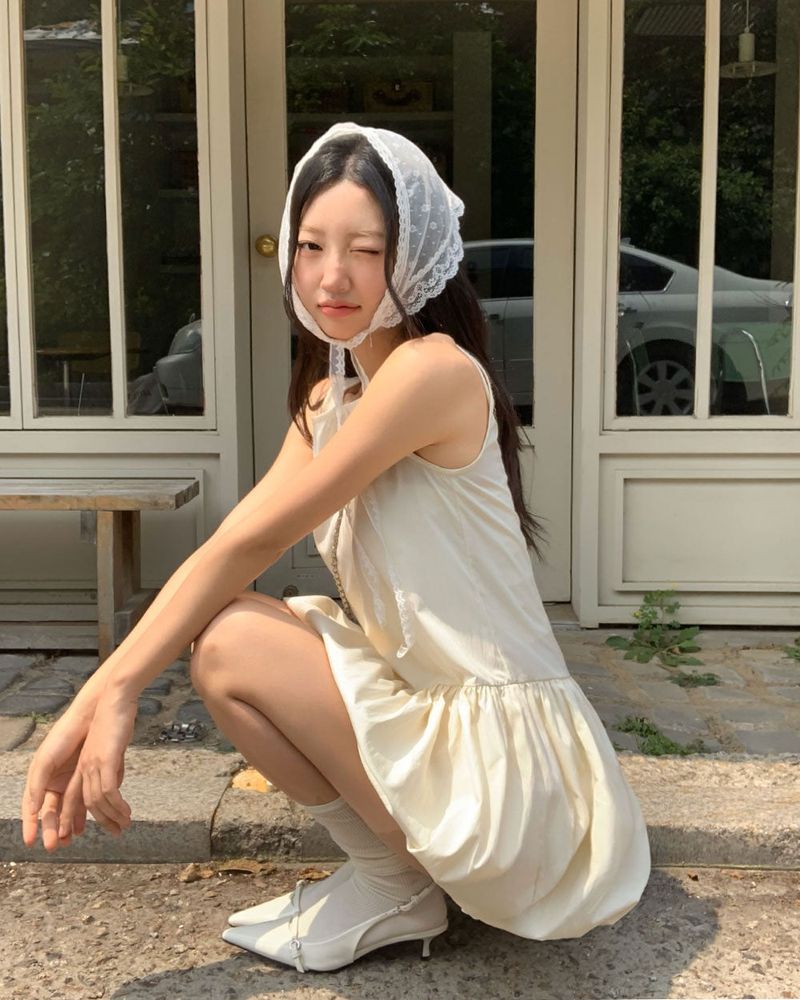 [MADE] Balloon sleeveless dress