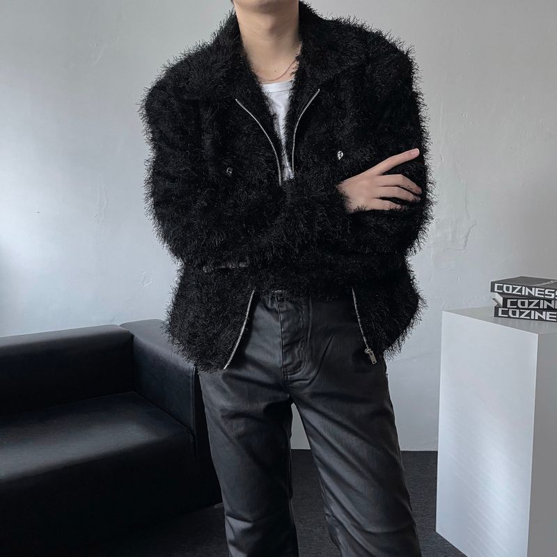 90's Fred Fur Zip-Up Jacket