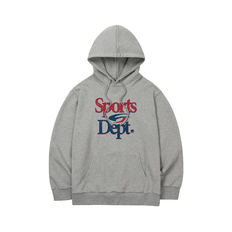FCMM（エフシーエムエム）の「Sports Dept Authentic Logo Hoody - Melange Grey（Tops）」
