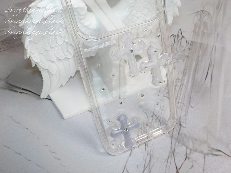 pearl cross resin case