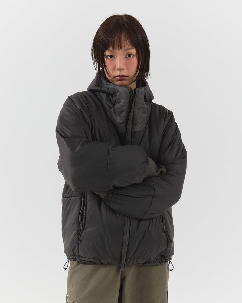 Reversible Thinsulate Padded Jumper (Charcoal)