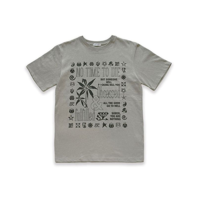 VISUAL COLLECTOR（ビジュアルコレクター）の「no time to die oversize tee  [vintage crayon]（Tops）」