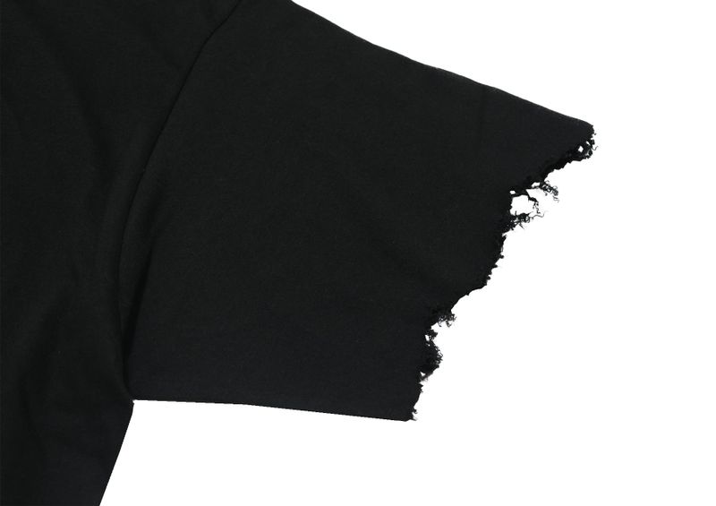 damage cutting t-shirt (black)