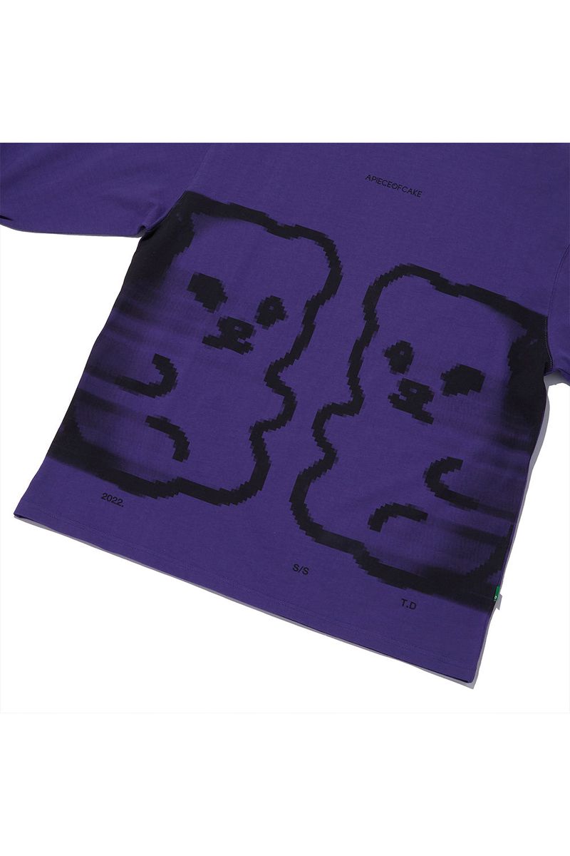 Clone L/S Tee_Purple