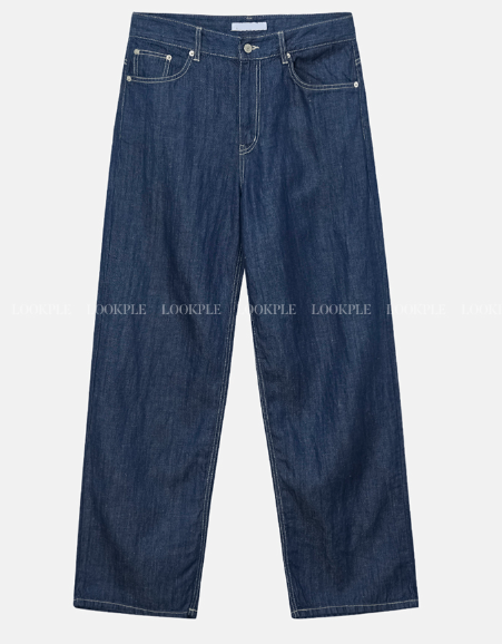 Eden 512 Ice Linen Wide Denim