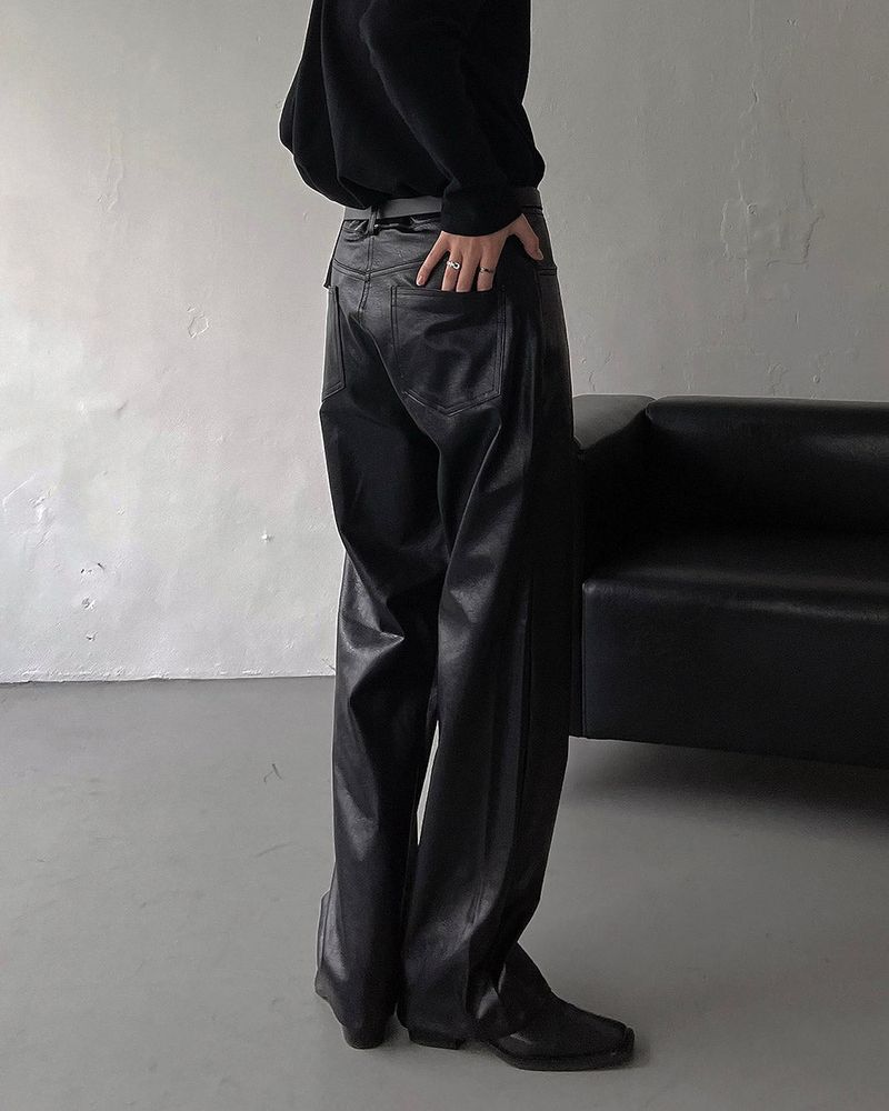 YM Lake Leather Pants (1 colors)