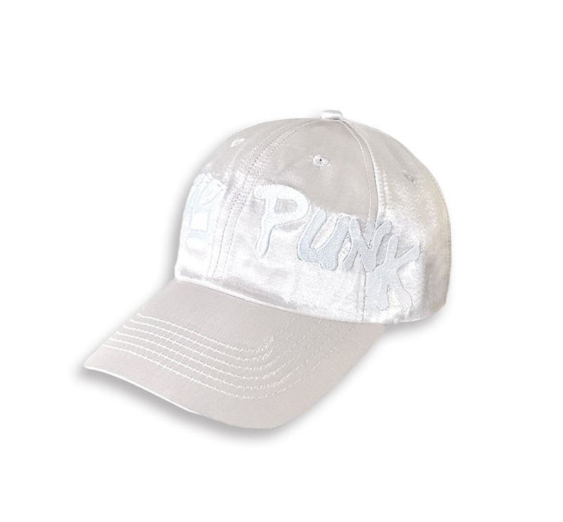 stay punk nylon ball cap [light grey]