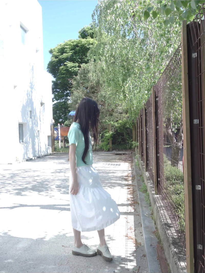 キャンバス スカート