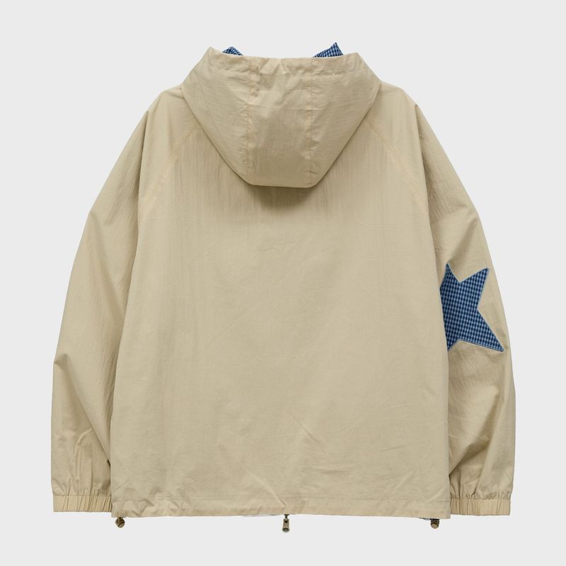 Riversible Check Windbreaker Ver.2