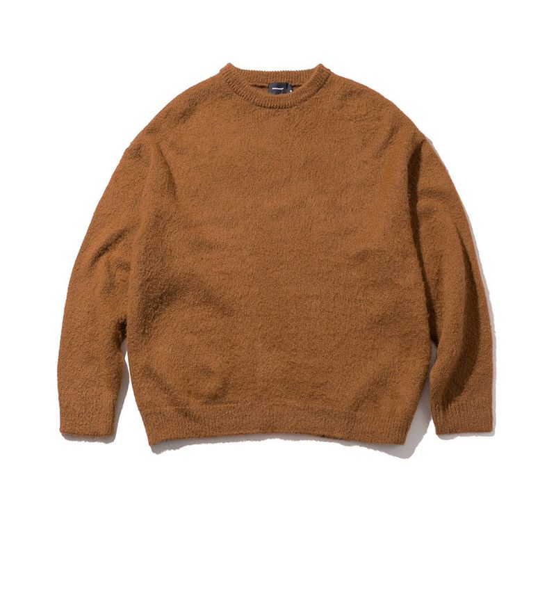 WOOL SOFT MOHAIR OVERSIZED KNIT