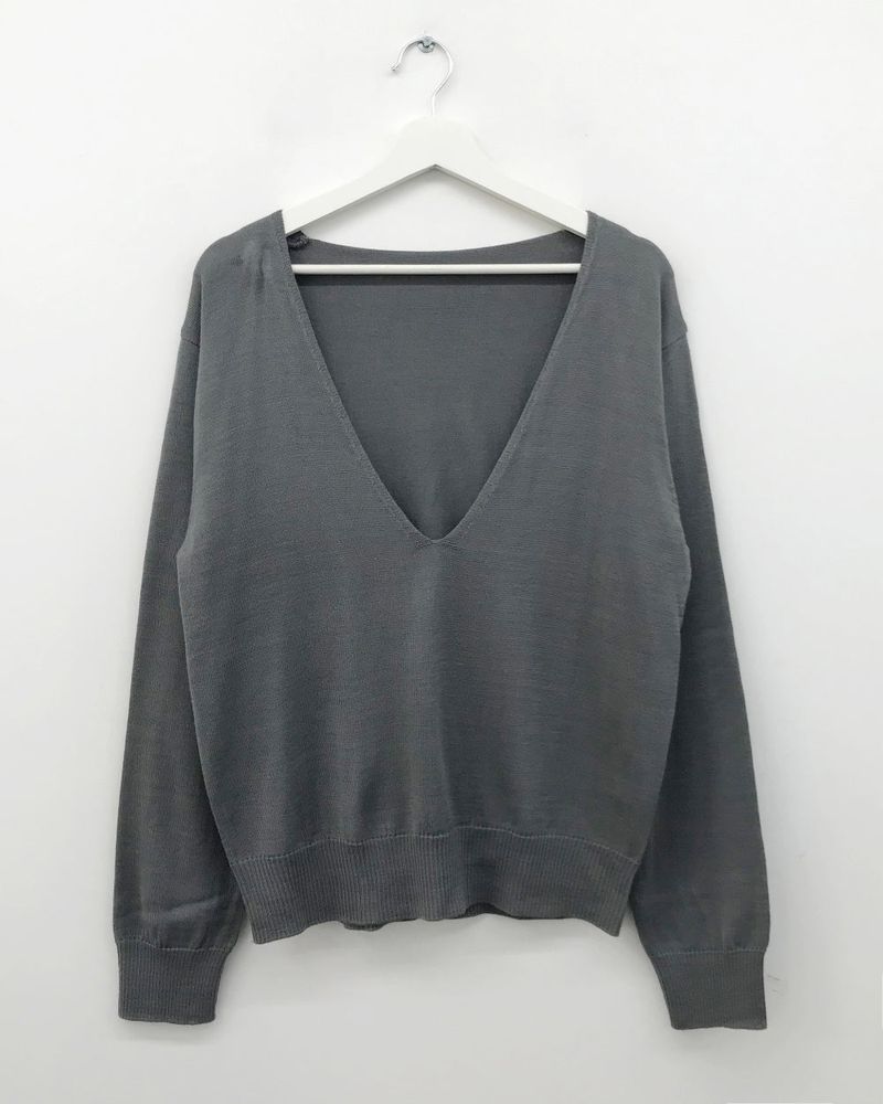 Sunday V-neck Knit (4color)