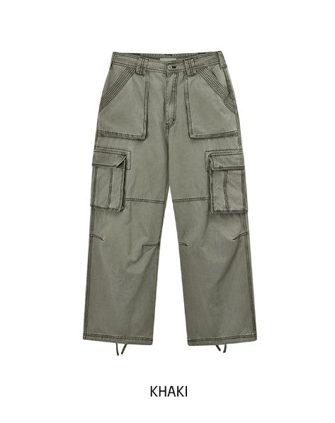 Urbanic Vintage Utility Pocket Cargo Pants