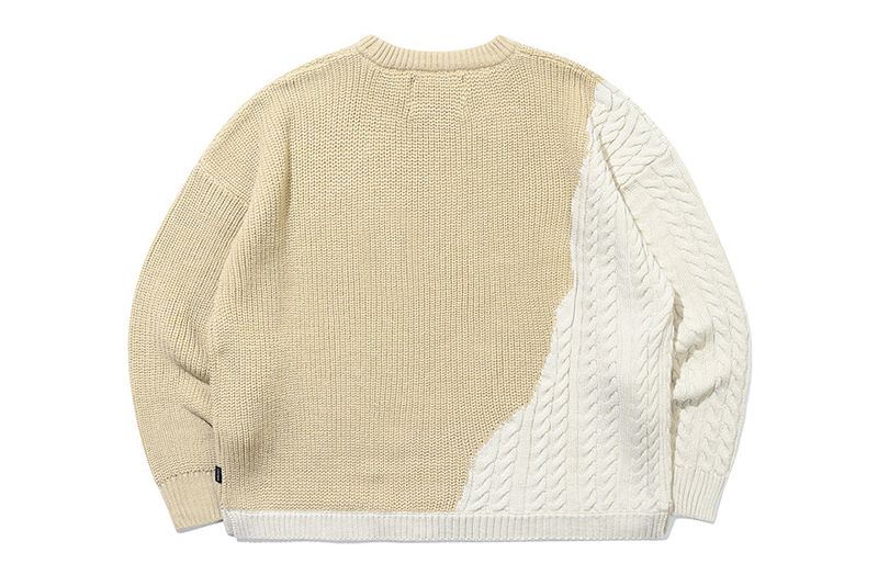 DESTROYED CABLE MIX KNIT