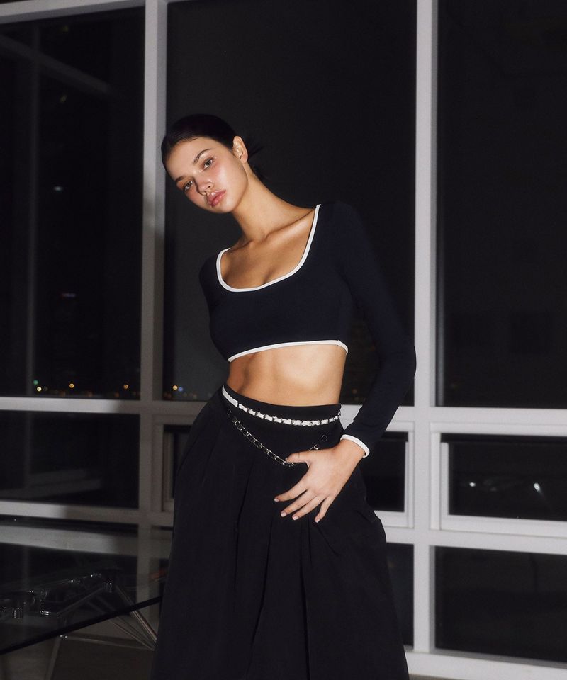 Line Classic Bikini Bra Top BK (Basic)