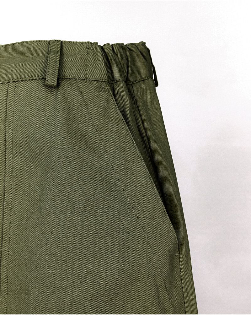 Mwoong Balloon-fit Work Pants(KHAKI)