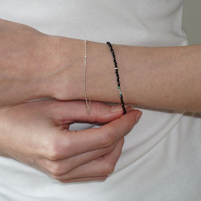 GLITTER BRACELET BLACK