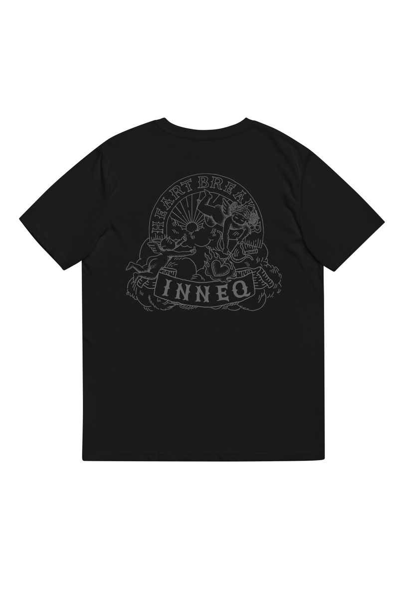 INNEQ(イネク)の「Heart Breaker Tee_Black(Tops)」