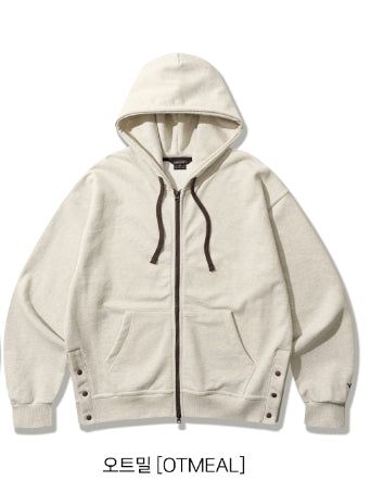 26SS★ Snap Point Hood Zip-Up