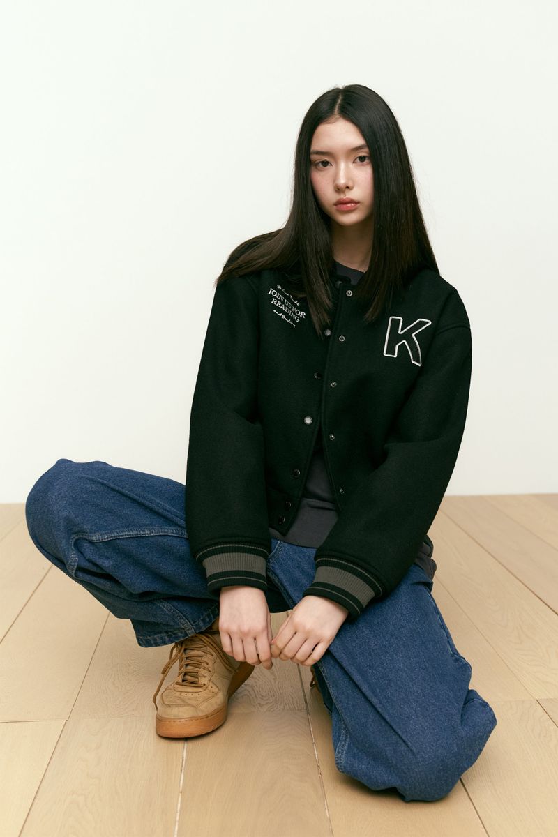 KIRSH STADIUM JACKET [BLACK]