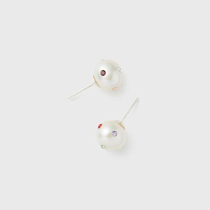 Signature Polkadots Earrings, Multi