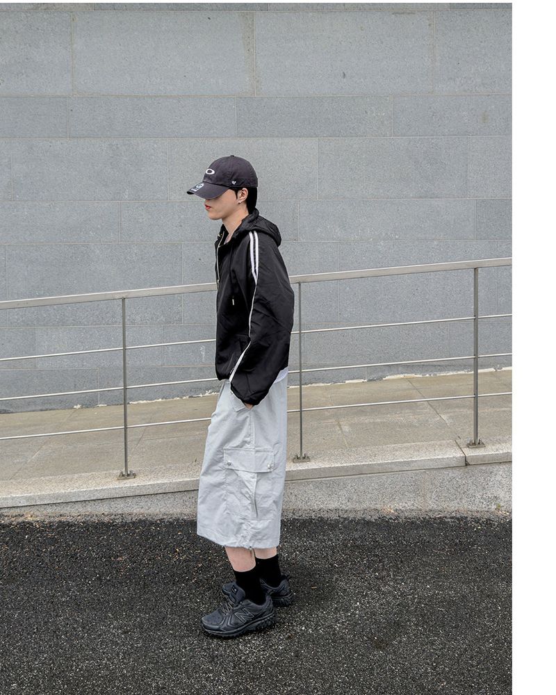 Dian Lightweight Hood Track Windbreaker