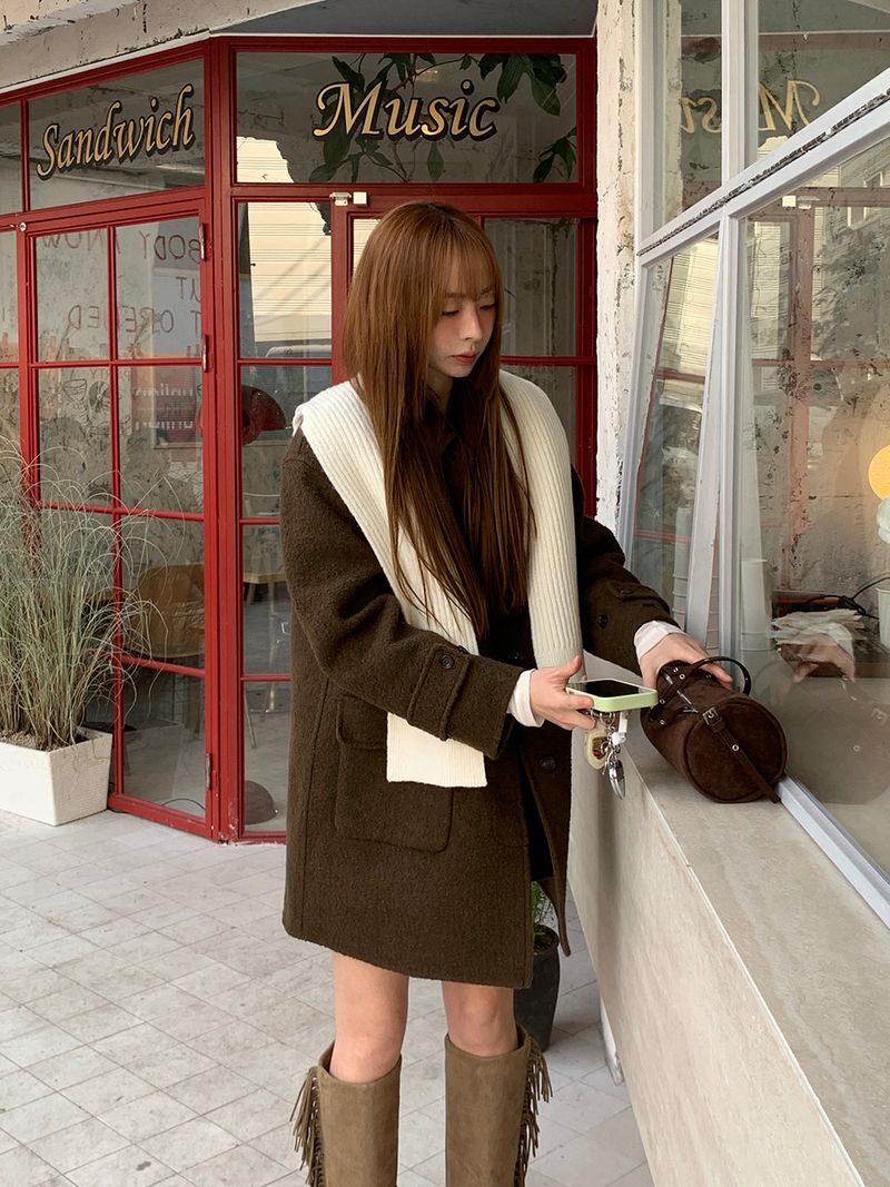 [MADE] BUTTERLIN WOOL ALPACA HANDMADE COAT