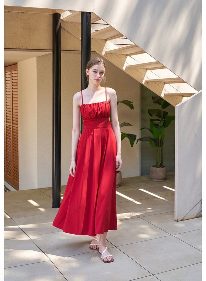 Eloise Dress Red