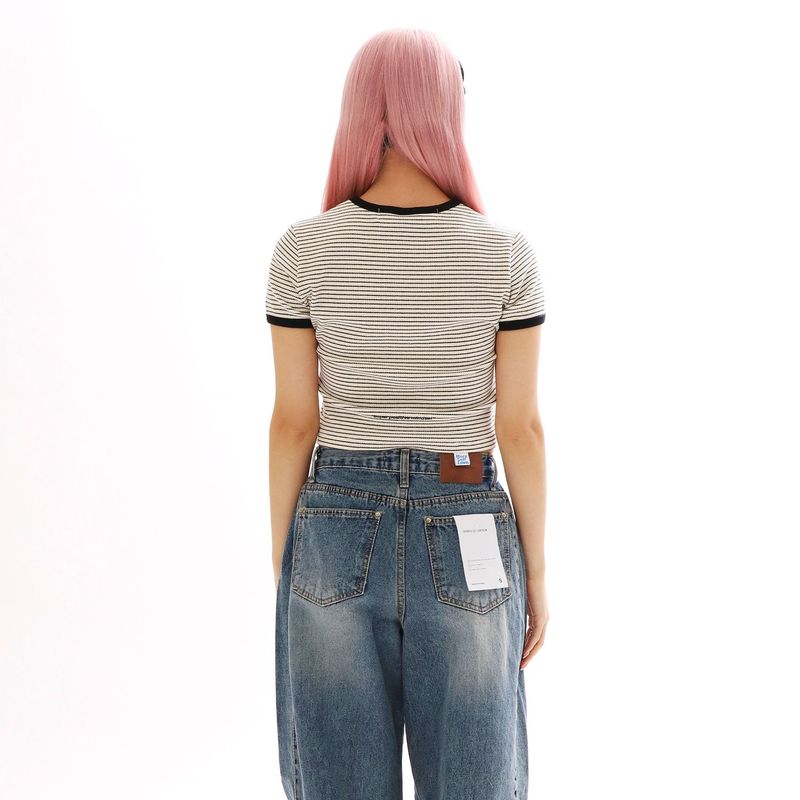 ソフトガールサマーリンガーTシャツ_アイボリー