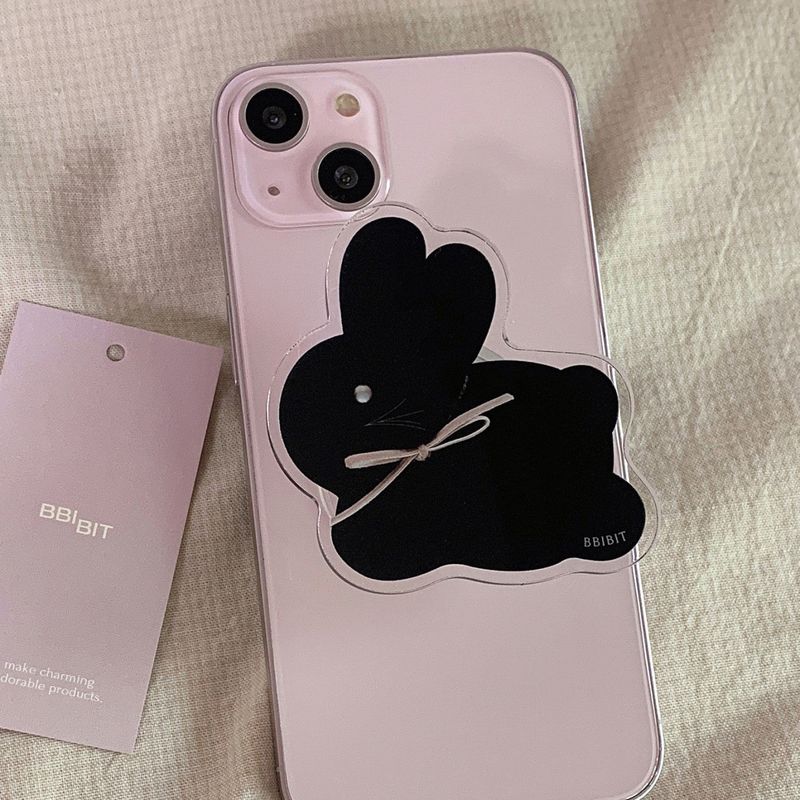 BBIBIT（ピビット）の「コットンバニーポポスマホグリップ（スマホグッズ/小物）」