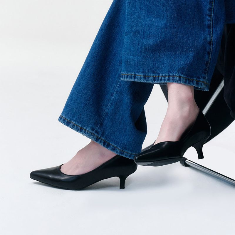 Basic Pumps Heel - 3color