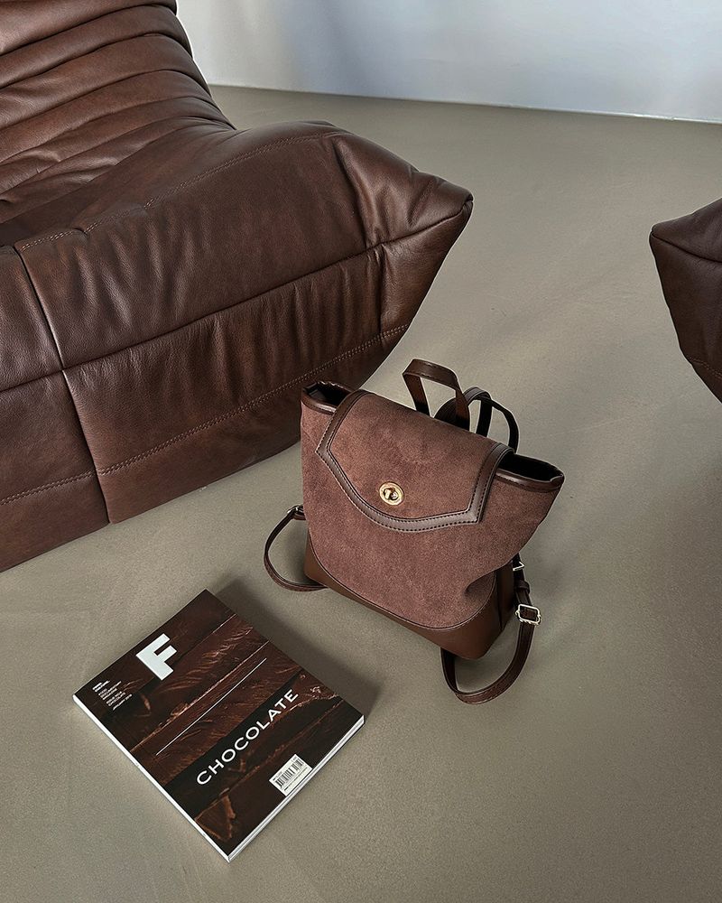 Celli Suede Mini Backpack