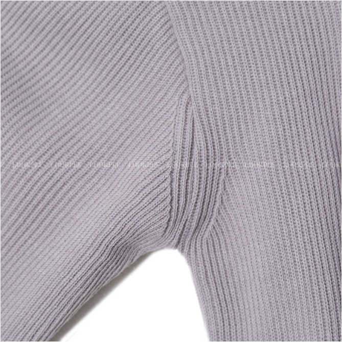 Gobay loose fit ribbed knit cardigan