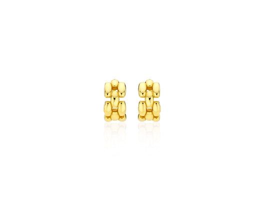 26SS★ H-Link Chain Earrings S