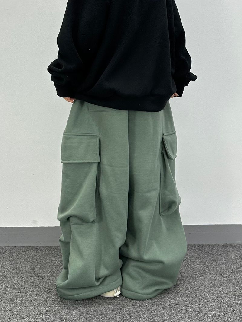  Big wide fleece pants