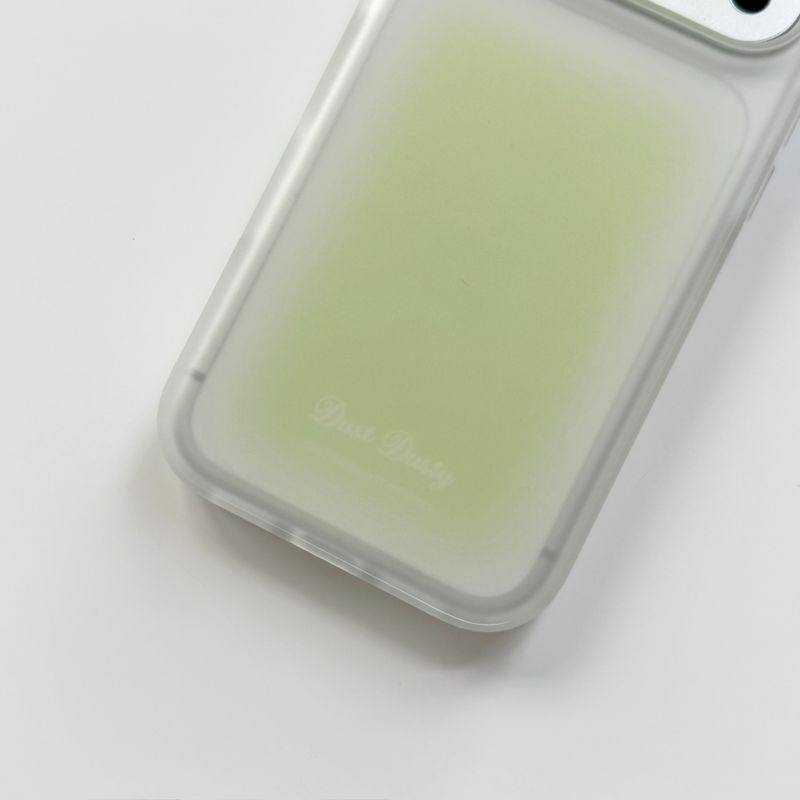[반투명] green syrup case