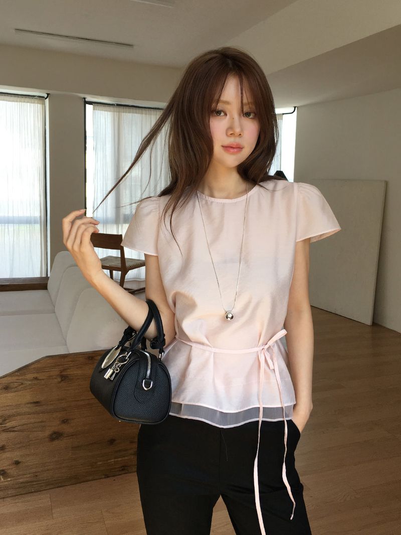 nobiyaka（ノビヤカ）の「Sorbet Blouse（Tops）」