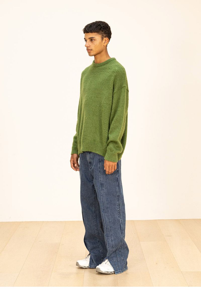 WOOL SOFT MOHAIR OVERSIZED KNIT