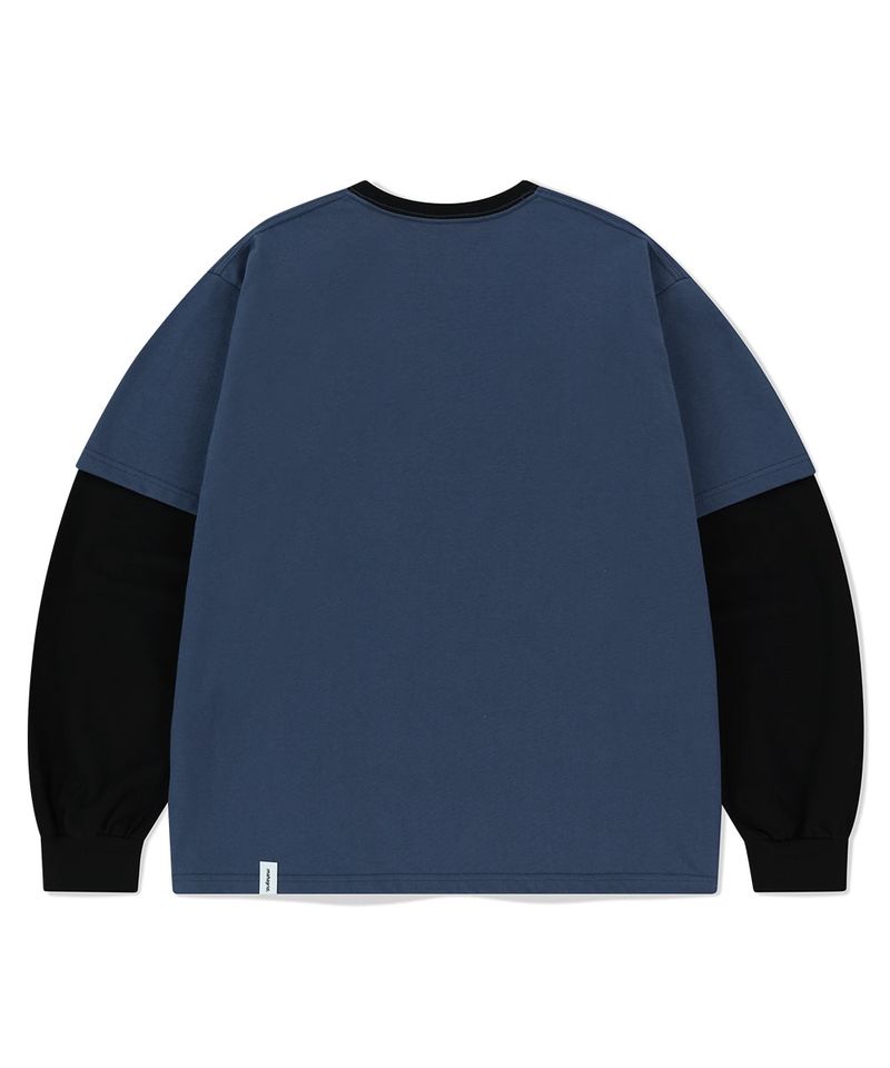 BANNER LOGO LAYERED LS TEE