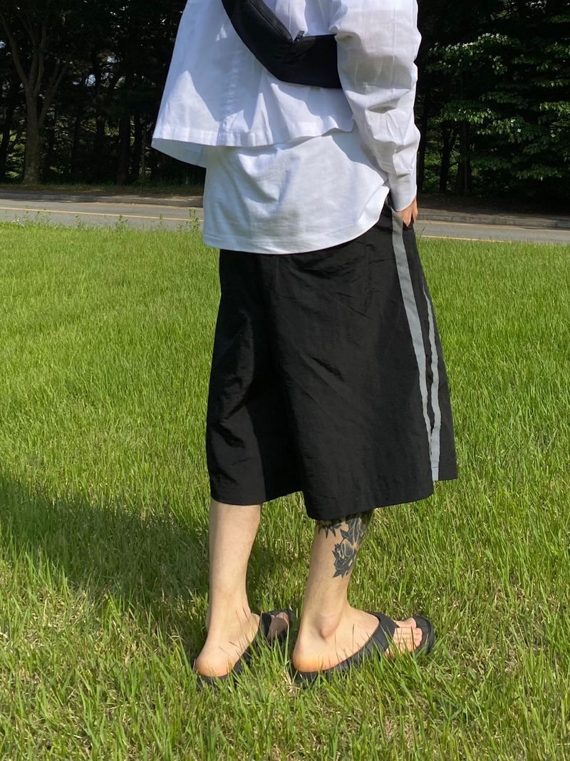 Scotch Bermuda banding pants