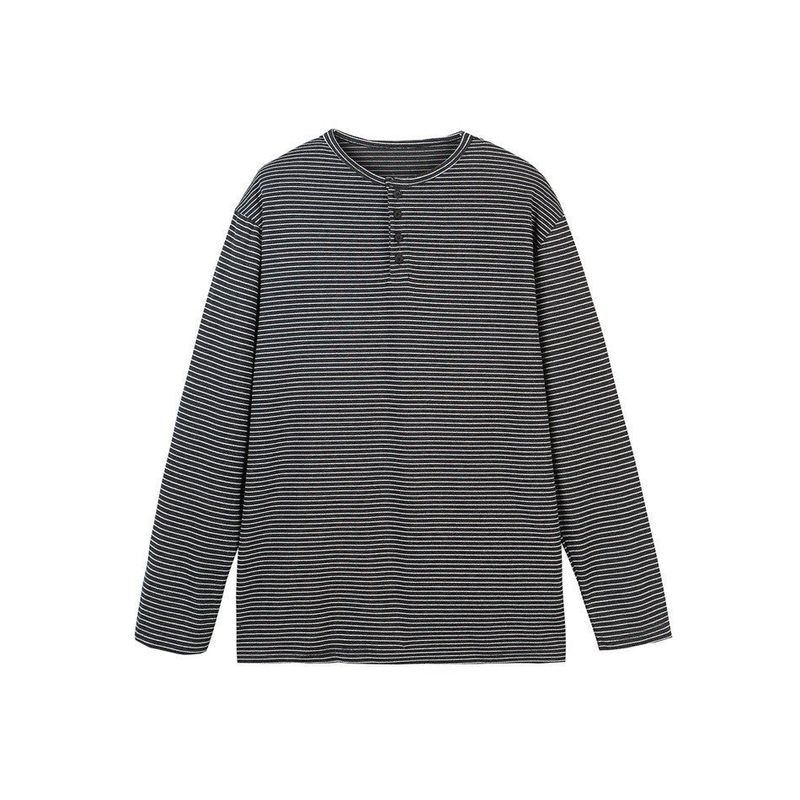 Remy Stripe Henley Tee