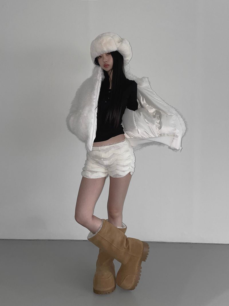 snow winter suede boots(3 color) 